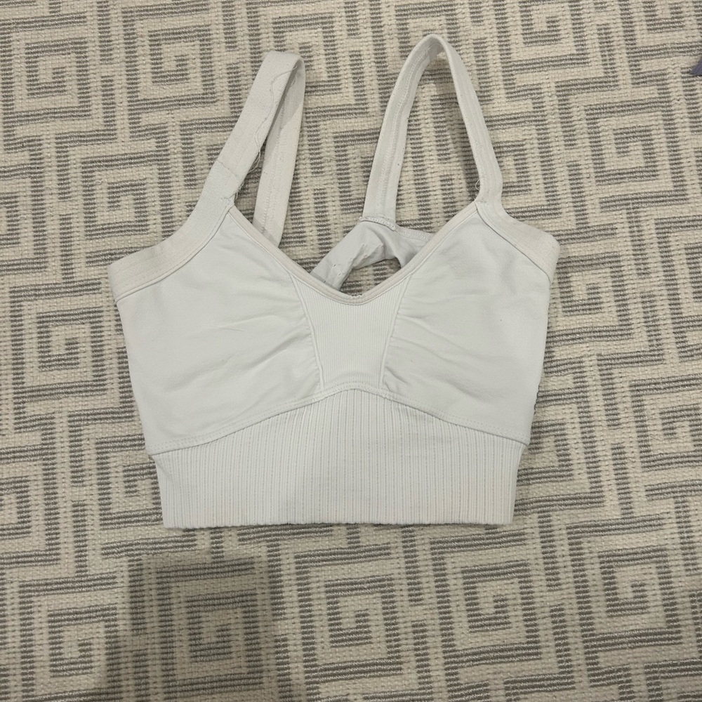 FP Movement by Free People White Sports Bra